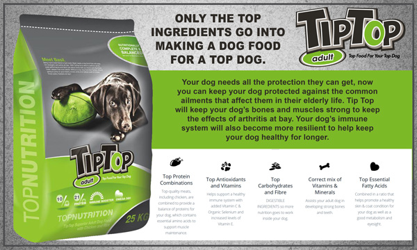 tiptop dog food